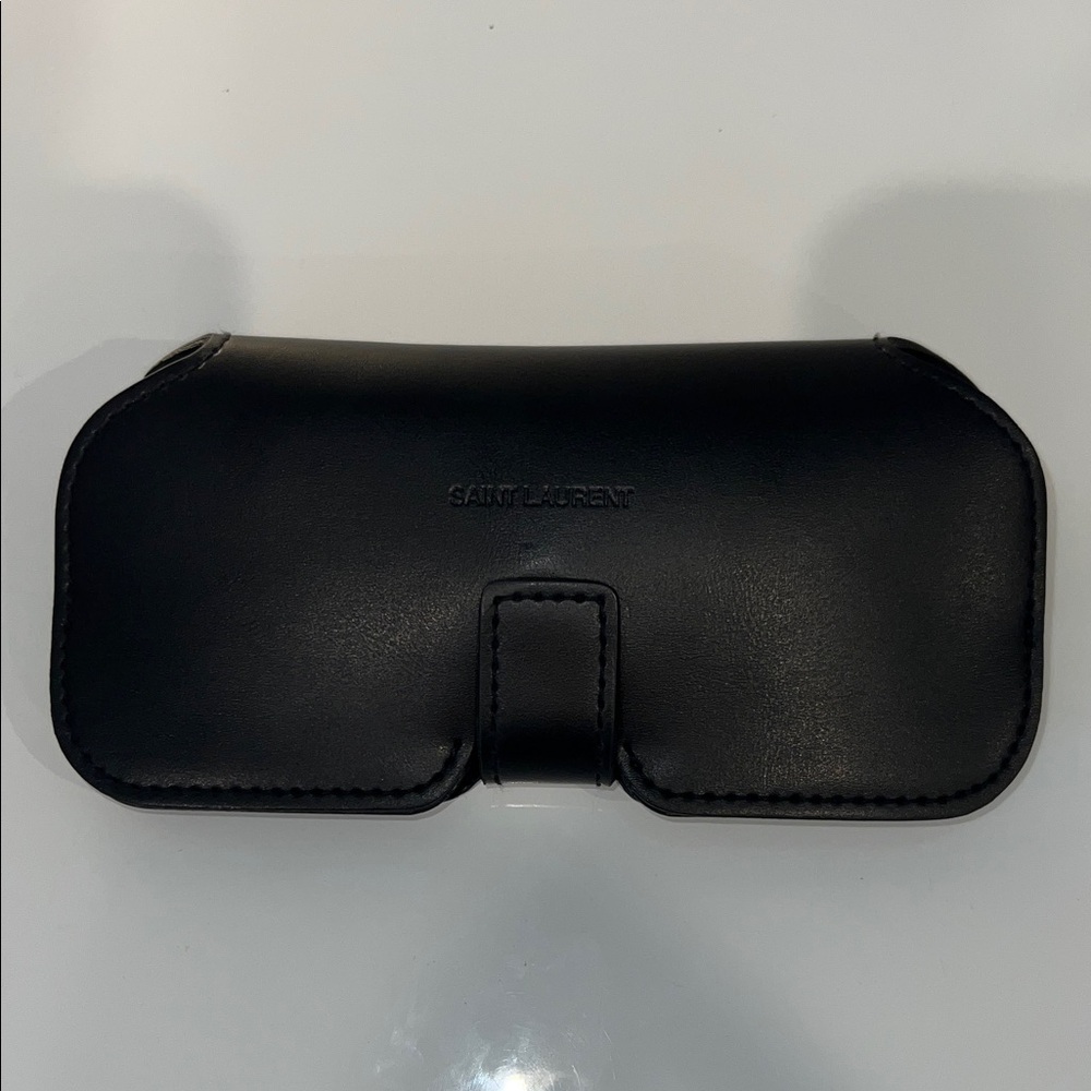 Saint Laurent Dark Blue Square Sunglasses - Picture 5 of 5